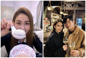 昆凌澳洲豪宅曬「周董視角」吃湯圓！　手中「22K金邊瓷碗」來頭不小