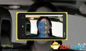 微软研究院：Windows Phone或将支持面部3D扫描