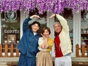 王瞳化身「迷霧仙女」！被紫藤花包圍　直呼：太滿足